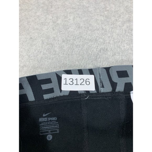 Nike‎ Pro Compression Full Length Athletic Base Layer (Men's Large) Black - Picture 8 of 15